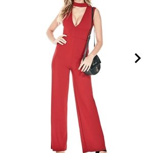 RHONDA CHOKER JUMPSUIT BY G GUESS